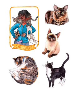 Cat's Meow Sticker Book - SIGNED COPY! – Megan Lynn Kott