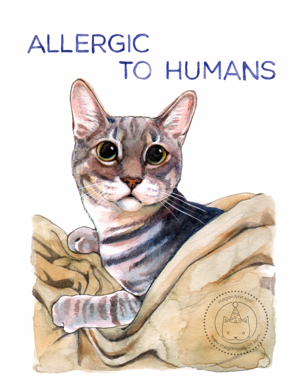 Allergic To Humans - 11x14