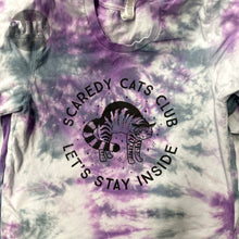 Scaredy Cats Club - Unisex Tie-Dye T-Shirt