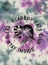 Scaredy Cats Club - Unisex Tie-Dye T-Shirt