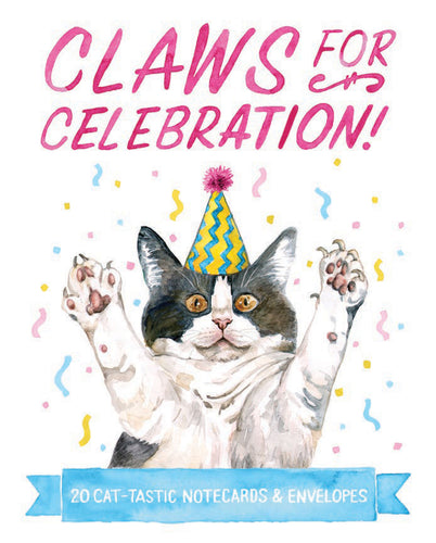 Claws For Celebration Greeting Card Set