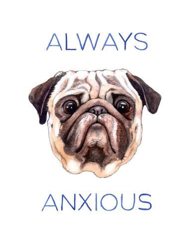 Anxious - 11x14