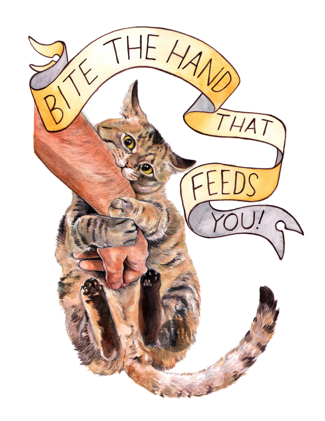 Bite The Hand That Feeds You - 11x14