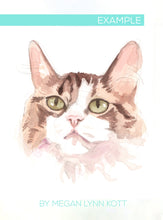 15 Minute Watercolor Sketches of Your Pet - SOLD OUT THANK YOU!